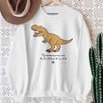 ジュラシック・ワールド Tyrannosaurus Rex Loose Illust スウェットシャツ 年配の女性への贈り物
