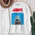 ジョーズ シルエット グラフィック スウェットシャツ 年配の女性への贈り物