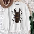 スマトラオオヒラタクワガタ _昆虫_クワガタ スウェットシャツ 年配の女性への贈り物