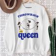 スローバッククイーンダブルダッチ スウェットシャツ 年配の女性への贈り物