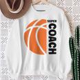 スーパー コーチ バスケットボール スポーツ バスケットボール コーチ Basketball Coach スウェットシャツ 年配の女性への贈り物