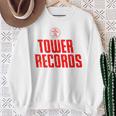 タワーレコードミュージック レトロ ヴィンテージ スウェットシャツ 年配の女性への贈り物