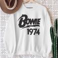 デヴィッド・ボウイ・ダイアモンド・ドッグス 1974 スウェットシャツ 年配の女性への贈り物