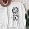 トイプードル かわいい犬好きのギフト レディース スタンダードプードル メンズ スウェットシャツ 年配の女性への贈り物