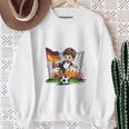 ドイツ サッカー 少年 フットボール 長袖tシャツ スウェットシャツ 年配の女性への贈り物