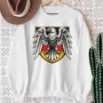 ドイツ鷲旗 ドイツ国旗 長袖tシャツ スウェットシャツ 年配の女性への贈り物