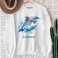 ドルフィン バケーション ヴィンテージ バハマ ビーチ デスティネーション スウェットシャツ 年配の女性への贈り物