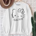 ハローキティ Usデザイン ウインク スウェットシャツ 年配の女性への贈り物