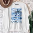 ハワイ ラハイナ マウイ ハワイアン スウェットシャツ 年配の女性への贈り物