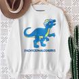 パキケファロサウルス 恐竜 キュート ジュラシック 恐竜 スウェットシャツ 年配の女性への贈り物