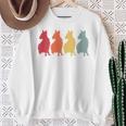 パタゴニアン ヴィンテージ クール パタゴニアン 動物好き 80年代 90年代 長袖tシャツ スウェットシャツ 年配の女性への贈り物