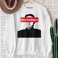 パロディ Kim Jung Un Rocketman ボックスロゴtシャツ スウェットシャツ 年配の女性への贈り物