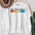 ビンテージサンフランシスコカリフォルニア1980年代レトロデザインtシャツ スウェットシャツ 年配の女性への贈り物