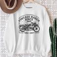 ビンテージレーサー、1964年創業、レトロバイク。オートバイ愛好家。 スウェットシャツ 年配の女性への贈り物