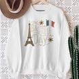 フランスの国旗 ヴィンテージ バスティーユの日 2019 パリ 1789 フランス 長袖tシャツ スウェットシャツ 年配の女性への贈り物