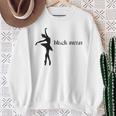 ブラックスワンレイクバレエバレリーナポワントダンスダンサーグラフィック スウェットシャツ 年配の女性への贈り物