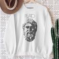 プラトンtシャツ 古代ギリシャ哲学者 スウェットシャツ 年配の女性への贈り物