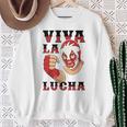 メキシコプロレス レスラー ルチャリブレ マスク メキシコ ファイター 長袖tシャツ スウェットシャツ 年配の女性への贈り物