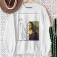 モナリザ 芸術愛好家 芸術好き 古典美術史 スウェットシャツ 年配の女性への贈り物