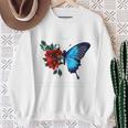 モナーク 蝶 天体 蝶 太陽 月 満ち欠け マジカル。 スウェットシャツ 年配の女性への贈り物