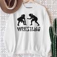 レスリング グレコローマン フリースタイルレスリング スウェットシャツ 年配の女性への贈り物