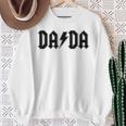 ロックンロール ダダ 父の日 新しいお父さんのために 彼のために ダダ スウェットシャツ 年配の女性への贈り物