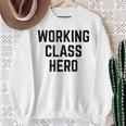 ワーキングクラスヒーロー スウェットシャツ 年配の女性への贈り物