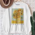 ヴァン・ゴッホ ひまわり アートギフト ヴィンセント・ヴァン・ゴッホ スウェットシャツ 年配の女性への贈り物