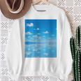 世界一美しい鏡張りの風景 スウェットシャツ 年配の女性への贈り物