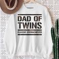 双子の父 父の日 双子のお父さん おもしろい 双子の父 スウェットシャツ 年配の女性への贈り物