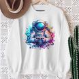 宇宙飛行士宇宙ギフト 科学ギフト 面白い宇宙ゲーマー スウェットシャツ 年配の女性への贈り物
