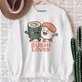 寿司好き スウェットシャツ 年配の女性への贈り物