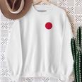 日本国旗 日本国コード Jpn スポーツゲーム アスリート 長袖tシャツ スウェットシャツ 年配の女性への贈り物