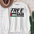 自由ガザ パレスチナ パレスチナ 国旗 自由パレスチナ ガザ スウェットシャツ 年配の女性への贈り物