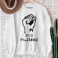 自由パレスチナ・ガザ反戦平和反占領 スウェットシャツ 年配の女性への贈り物