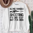 長距離射撃 It's Like Golf But For 背面 スウェットシャツ 年配の女性への贈り物