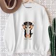 面白いtシャツ バーニーズ 犬 メンズ 犬好き グッズ かわいい おもしろ 面白い 服 ネタ 子供用 長袖tシャツ スウェットシャツ 年配の女性への贈り物
