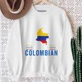 面白いコロンビアスラングjerga Colombiana メンズ レディース 長袖tシャツ スウェットシャツ 年配の女性への贈り物