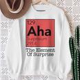驚きの元素 周期表 129 アハ サプライズ スウェットシャツ 年配の女性への贈り物