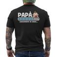 2026 Papà Loading Babbo 2026 Futuro Papà 2026 T-shirt da uomo con stampa posteriore