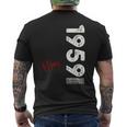 66 歳の誕生日 男性 オリジナル 5月 ヴィンテージ 1959 年 ギフト メンズTシャツ バックプリント