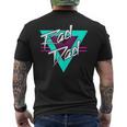 80S Father's Day Rad Dad Great For Born In 1980'S Men's T-shirt Back Print