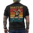 8歳の誕生日 軽くたたく少年 Bruh It's My 8Th Birthday メンズTシャツ バックプリント