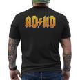 Adhd ロッカーtシャツ メンズ レディース キッズ メンズTシャツ バックプリント