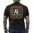Ai Innovator メンズTシャツ バックプリント