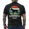 Alano Papà I Retro Alano T-shirt da uomo con stampa posteriore