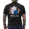 Alley Cat ボーリングtシャツ メンズTシャツ バックプリント