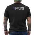 Anytime Fitness メンズTシャツ バックプリント