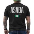 Asaba Nigeria メンズTシャツ バックプリント