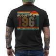 August 1961 Limited Edition Classic 1961Intage Birthday メンズTシャツ バックプリント